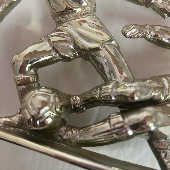 Gold Soccer Trophy Top Cake Decoration Topper Sports 4.5" Tall - Picture 5 of 7